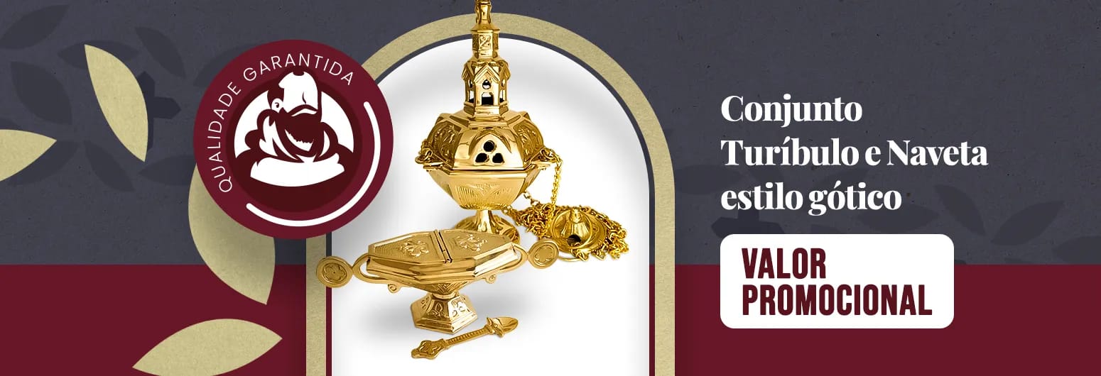 Promoção Turibulo E Naveta Estilo Gótico Promoção Turibulo E Naveta Estilo Gótico